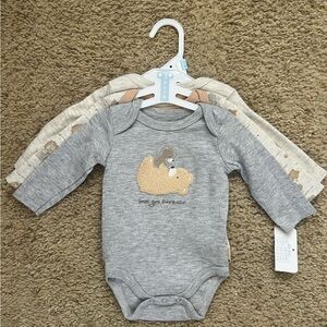 Cuddly Animal Onesie Set